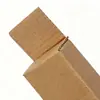 Estante de almacenamiento de rollo de caja larga con solapa completa caja larga con solapa completa rectangular caja plana de cobertura total