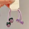 Lazo para el Cabello Dulce de Gama Alta Versátil para el Día a Día Nuevo Lazo para el Cabello 2026 Alta Elasticidad Suave Dibujos Animados Anillo para el Cabello Infantil Accesorio para el Cabello