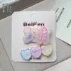 Lindos Pinzas para el Cabello de Animalitos Acrílicas para Niñas, Accesorios para el Cabello Estilo Dopamina para Chicas Jóvenes, Pinzas para Flequillos Laterales