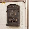 Placa de porta de caixa de correio multifuncional europeia caixa de correio de leite caixa de correio externa retrô com fechadura caixa de correio à prova de chuva frete grátis