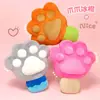 Almohada de Paleta con Forma de Pata de Gato Linda para Niñas, Cojín Lumbar con Forma de Pata para la Cama, Almohada para Siesta en la Oficina, Cojín para Sofá