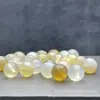 Ágata Natural Color Bonito Cuentas Redondas Hechas a Mano DIY Pulseras a Juego Accesorios para Pulseras con Cuentas Venta al por Mayor Suministro en Vivo