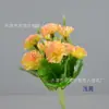 Fabricantes fornecem 10 flores decorativas de Cravo flores artificiais decoração de casa flores para buquê de casamento flores para guia de estrada