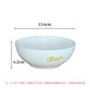 Tigela de Arroz Cerâmica Doméstica Branca Redonda Tigela de Sopa Tigela de Macarrão Restaurante Tigela para Hot Pot Picante Fabricante Atacado Tigela Reta Anti-Escaldante