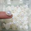 Fabricantes suministran coloridos Mabei media pieza Perla redonda media cara Mabei aretes de perla de imitación accesorios para joyería DIY