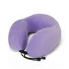 Dropshipping - Almohada Personalizada de Espuma Viscoelástica en Forma de U Transfronteriza, Esencial para Dormir en la Oficina, Almohada de Soporte para el Cuello, Almohada Cervical para Avión y Coche