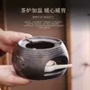 Pó de Incenso Chinês Óleo Essencial Difusor de Aroma de Vela de Cerâmica Fogareiro de Aquecimento à Prova de Fogo para Viagem Fogareiro para Torrar Chá Difusor