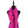 Pieza de fuego directa de fábrica tira de plumas tira de plumas de pavo bufanda de plumas decoración del hogar decoración de ropa para actuación en escenario