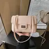 Bolso cruzado pequeño y elegante estilo Chanel 2026 transfronterizo para mujer, bolso cruzado versátil y de moda para el día a día, bolso de mano simple