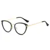 Gafas Retro Cat-Eye Danyang con Luz Antiazul Se Pueden Equipar con Monturas de Marco Pequeño para Miopía para Mujeres Venta al por Mayor de Monturas de Gafas de Alta Gama Transfronterizas
