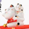Le Meow Cerâmica Pintada Forno Yakushi Japonês Genuíno Ornamentos Gato da Sorte Cofre Gato