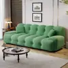 Sofá cama minimalista italiano Roche Bobois para sala de estar y estudio, sofá de línea recta en tela francesa para apartamentos pequeños, modelo nuevo de moda