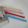 Flauta colorida de seis furos, clarinete de plástico de oito furos, iluminação musical para educação infantil, clarinete para aprendizado e materiais de ensino para crianças