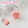 Modelo Nuevo Pata de Gato con Forma de Cepillo Preprocesado con Mango de Anillo, Cepillo para Polvo de Cerdas Finas Suaves, Herramienta de Limpieza para Salón de Uñas
