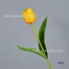Tulipán de un solo tallo Flor artificial para plantas en maceta en casa, Arreglos florales, Flores artificiales para decoración de jardín, Flores artificiales para decoración de atracciones turísticas