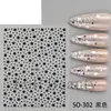 Beleza Completa Transfronteiriça Novos Adesivos de Nail Art Ins Desenho Animado Mini Estrela Pentagrama Adesivos de Nail Art