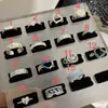 Dulces y Frescos, Felices Todos los Días, Elige Anillos Gruesos de Cara Sonriente con Esmalte de Colores, Estilo Coreano Ins Anillos de Estilo Francés