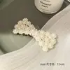Pinza para el pelo de perla sintética para flequillo y frente, pinza para flequillo, pinza bb, pasador recto popular, accesorio para el pelo modelo nuevo 2026