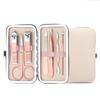 Tesoura de Unha Transfronteiriça Conjunto de 10 Peças Cortador de Unha Multifuncional Cortador de Unha Portátil Conjunto de Manicure para Casa Ferramentas de Manicure