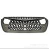 Grelha Frontal Cross-Border Adequada para Jeep Wrangler 18-23 Asa de Águia com Grelha Central Iluminada Jl Wrangler Grelha Central
