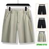 Venta directa de fábrica, pantalones cortos rectos sueltos, de color sólido, con múltiples bolsillos, para hombre, pantalones cortos casuales de primavera y verano.