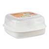 Cocina de Inducción Izumi Importada de Japón Caja de Verduras al Vapor Lonchera al Vapor Vaporera Panes Calentados Panes al Vapor con Tapa Rejillas de Vapor para Uso Doméstico