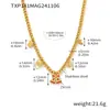 Xinyixinxin Temporada Navideña Transfronteriza Más Vendido Juego de Pulsera Collar Pendientes con Esmalte Acero Inoxidable Material No Se Desvanece