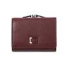 Nueva Cartera Corta para Mujer con Hebilla Magnética Transfronteriza al Por Mayor Cartera Clásica Versátil para Mujer Cartera