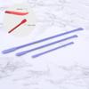 Nueva Cuchara Dosificadora Cosmética, Mini Raspador de Silicona de Doble Punta para Productos de Cuidado de la Piel, Raspador de Mermelada de Aguacate Set de 3 Piezas