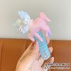 Faixa de cabelo de linha telefônica de bobina infantil rabo de cavalo alto feminino não machuca o cabelo corda de cabelo elástico alto durável elástico trança artefato