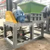 Triturador Pequeno de Placa Acrílica Madeira Eixo Duplo Motor Único Cabeça de Máquina de Saco Tecido para Pet Triturador de Material