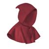Disfraz de Cosplay de Halloween Personalizado Capa Negra Medieval con Capucha Cosplay Masculino Capa de la Muerte Tocado para Fiesta