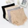 Pantaletas de Encaje de Cintura Alta para Mujer, que Moldean el Vientre y Levantan los Glúteos, Sin Costuras, Transpirables, Moldeadores del Cuerpo, Cómodos, Estilo de Color Sólido