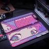 Mousepad para jogos de e-sports GSR Incandescente, tamanho grande, superfície fina, emborrachado, para jogos de CSGO.