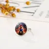 Anillos del Mundial 2026 Estados Unidos, Canadá y México Anillos de Moda Transfronterizos Europeos y Americanos Anillos para Dedos Joyería de Bronce Antiguo Plateado Venta al por Mayor