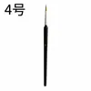 Caneta de ponta fina para nail art, contorno, aquarela, pintura a óleo, uso por estudantes de arte, caneta de ponta ultra-fina para desenho, desenho manual e quadrinhos