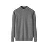Invierno 100 suéter de cachemira pura top para hombre medio cuello alto floral jersey ropa casual de negocios temperamento suéter de manga larga