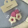 Pinza para el Cabello Rosa Linda Infantil Moño Pinza Pequeña para el Cabello Flequillo Lindo Lateral Pinza de Pato Accesorios para el Cabello Femeninos Dopamina