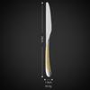 Vajilla de acero inoxidable Star Diamond 410, cuchillo y tenedor, cuchara, apto para uso doméstico, cuchara de alto valor de color, cuchillo y tenedor para carne de hotel.