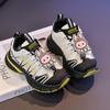 Sapatos de Meninos 2025 Outono Novos Sapatos Esportivos Infantis de Malha Respirável Meninos Grandes Casuais Corrida Sapatos de Pai