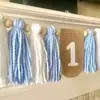 Suministros para decoración de escenas, banderas, decoraciones para fiestas de cumpleaños, tela colgante, banderas coloridas, pancartas de cumpleaños, accesorios para fotos de bebé de un año