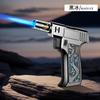 Fq913 Pode Ser Personalizado com Isqueiro à Prova de Fogo e Vento, Maçarico Inflável de Injeção Direta Portátil, Maçarico de Solda Multiuso de Alta Temperatura, Pistola de Ignição