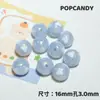 Corazón Dorado Estrella de Cinco Puntas Cuentas DIY 16mm Colorido Cadena para Teléfono Móvil Pendientes Accesorios Joyería Cuentas Brillantes Lindas Cuentas Sueltas