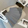 Falda Plisada Nueva de Lujo Ligero de Alta Gama Hecha a Medida Primavera/Verano 2025, Falda Corta de Cintura Alta de Nicho con un Diseño Único, Falda Media de Malla