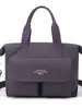 Bolsa de ombro feminina transfronteiriça de grande capacidade, bolsa de mão de nylon multicamadas moderna e versátil, bolsa tiracolo simples e leve