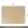 Alfombra de sisal natural auténtica para sala de estar, mesa de centro, tatami para el hogar, estilo japonés, alfombra para sala de té, alfombra antideslizante gruesa para puerta