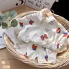 Verão Crianças Homens e Mulheres Férias Praia Fofo, Confortável, Fresco, Respirável, Casual Manga Curta Shorts Camisa Conjunto Moderno