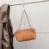 Bolso de Cuero Genuino Vintage para Mujer, Bolso de Mano Elegante para Trabajadores de Oficina, Sensación de Nicho de Gama Alta, Piel de Vaca Mate, Bolso de Hombro Sencillo