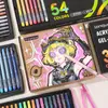 Fruta Azul Multicolor Acrílico Pintura Diario Plumas Gran Capacidad Tinta Mejorada Graffiti Diario Pincel Universal Set de Colores
