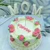 Alfabeto Digital Dia dos Namorados Dia das Mães Plug-in para Decoração de Bolo Ornaments BABY Acessórios para Mala Roupas Chapéu Headwear